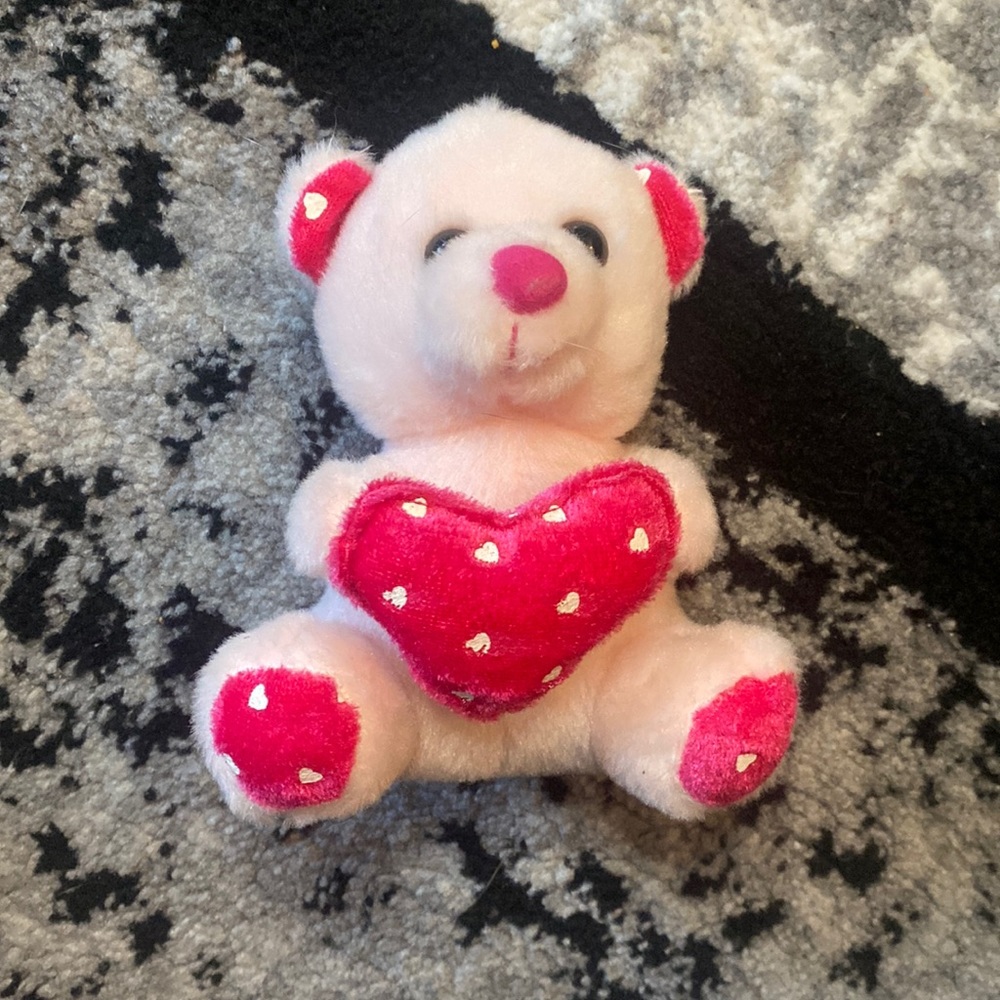 Mini Valentines Keepsake Bear